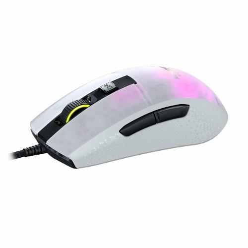 ROCCAT Burst Pro Ultralight Professional Optical Gaming Mouse (Light 68g, Titan Switch Optical, Optical Owl-Eye 16K Dpi, Translucent, RGB AIMO Lightin
