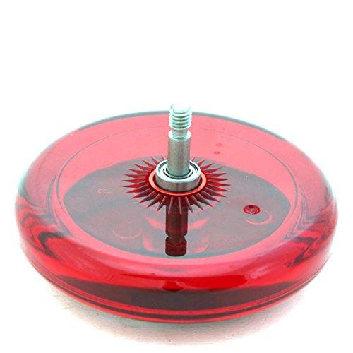 Yo-Yo Loop 720 (Japan Ver.) mit Anfänger-DVD, YoYo Factory (Klare Rot/Schwarze Kappe)