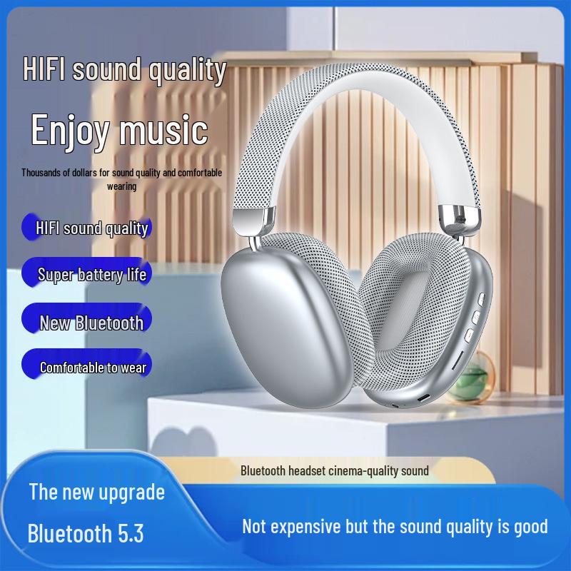 BT-958 Over-Ear Bluetooth Headphones - Wireless, Private Model with Super Long Battery Life