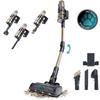 Aspirador de escoba - CECOTEC Conga Rockstar RS90 Pet Flex - 40 000 Pa - 65 min - 140 m² - Oro / Gris
