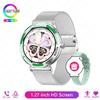 New Fashion Women Smart Watch 360*360 HD Screen Sports Bracelet Custom Dial Heart Rate Voice Call Smartwatch for Android IOS