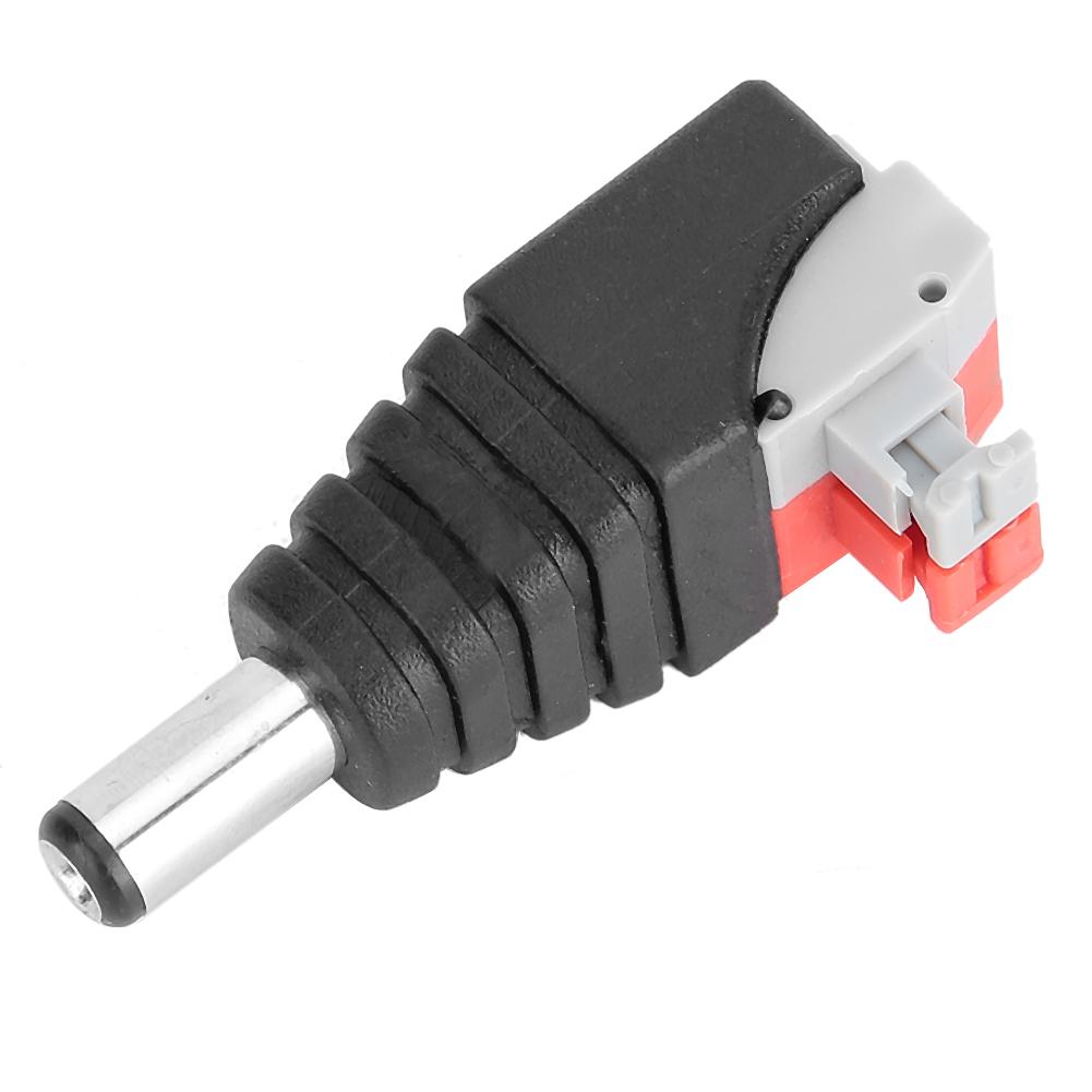 20Pcs 5.5x2.1mm Male Plug Pressure Adapter DC Power Connector
