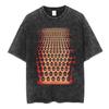 Rock Band Radiohead New Suburbian Music Vintage Washed T Shirt Men Women Gothic Retro Tees Casual Oversized T-shirts Streetwear