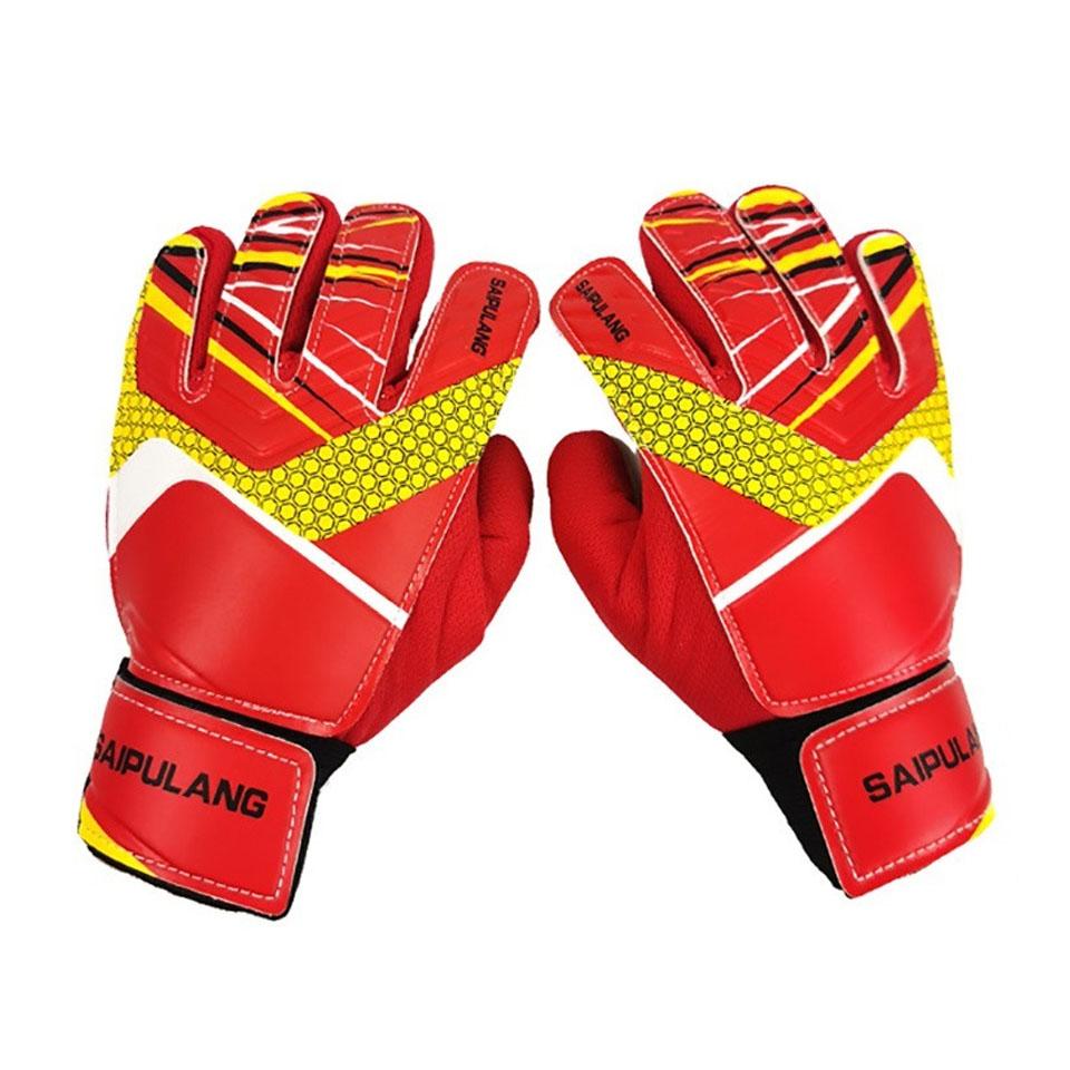 

Loogdeel Детские профессиональные футбольные вратарские перчатки Защита пальцев ребенка Вратарь Утолщенные латексные футбольные перчатки Поддержка рук 6
