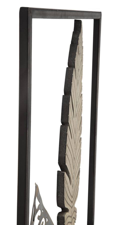 Wanddekoration Foglie-A- Cm 30,5X1,90X91