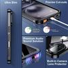 IP68 Waterproof Case For iPhone 17 16 15 14 13 12 11 Pro Max XR XS Plus Metal Aluminum Swimming Phone Luxury Underwater Cover