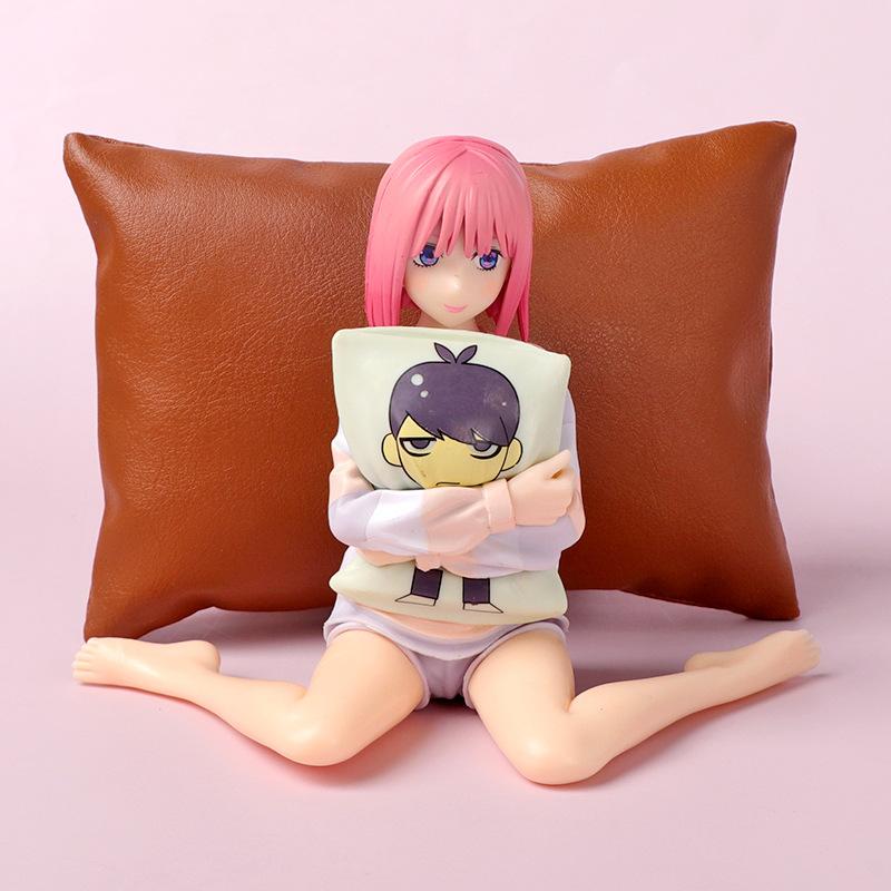 

Anime The Quintessential Quintuplets Nakano Ichika Nakano Miku Figure Pajamas Dress Up Itsuki Model Nino Toys Yotsuba Action No box