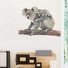 Bear Hugging a Tree Creative Minimalist Wall Sticker for Home Decor Self-Adhesive Removable Decal