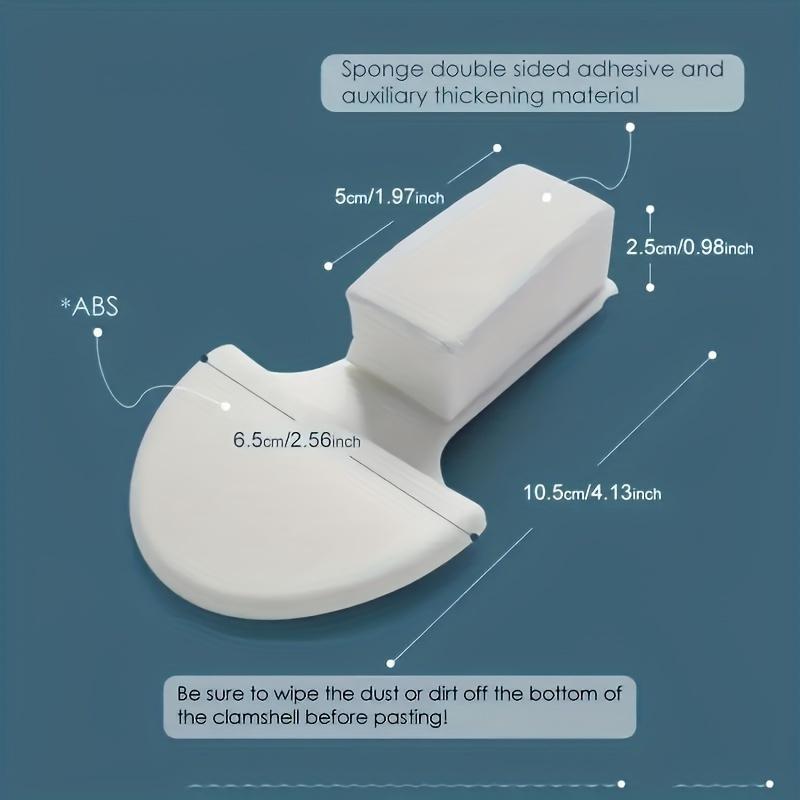 2 stuks Easy-Lift Toiletbril Handvat, praktisch handsfree ontwerp. Draagbaar badkameraccessoire, handig voor thuisgebruik op het toilet