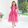 Kinder Prinsessenjurk Kostuum Lichtgewicht Polyester Jurk Podiumoptreden En Dagelijkse Kleding Outfit voor Halloween Cosplay Verjaardagsfeest