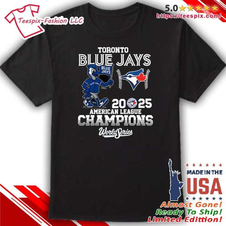 Blue Jays Mascot 2025 ALCS American League Champions shirt Unisex T-Shirt M