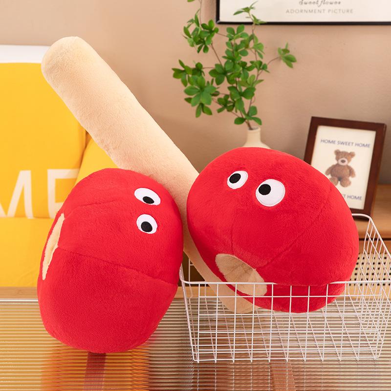 Candied Haws Pillow Nordic Household Sofa Pillow Cute Candied Haws Plush Toy Bedroom Bay Window Gift