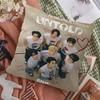 Korea E-Enhypenes Singing Group Pillow Anime Pillow Sofa Bed Head Pillow Cover Cushion Cover 45X45 Cm Fashion