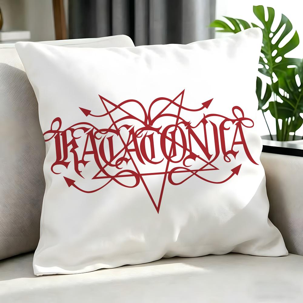 Metal Katatonia Cushion Cover Cushion Cover Set 4Pcs 50X50 45X45 40X40 Pillowcase Decorative Sofa Home Decor