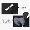 [Santic] Santic Men's Cycling Shorts, Half Pants, Cycling Wear, Bicycle Wear, Padded, Casual, Moisture-wicking, Quick-drying, Black, XL