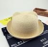 Childrens Cartoon Straw Hat With Sunshade For Summer Outings And Playtime