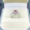 6.2mm Round Inlay CZ Diamond Ring Setting - High-End DIY Jewelry Accessory