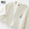 Baleno Men's S&K Waffle Knit Anti-Wrinkle Round Neck T-Shirt