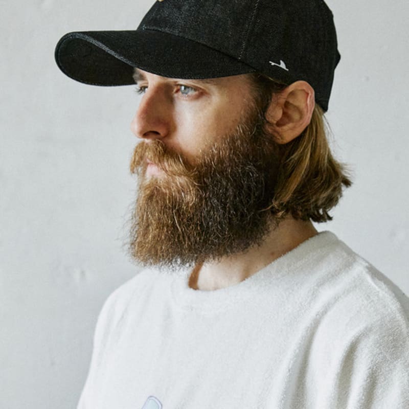 

AKAW Overfit Work Denim Ball Cap (Black) black