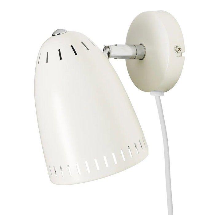 Superliving Metal Wall Light "Dynamo" Short Matte White