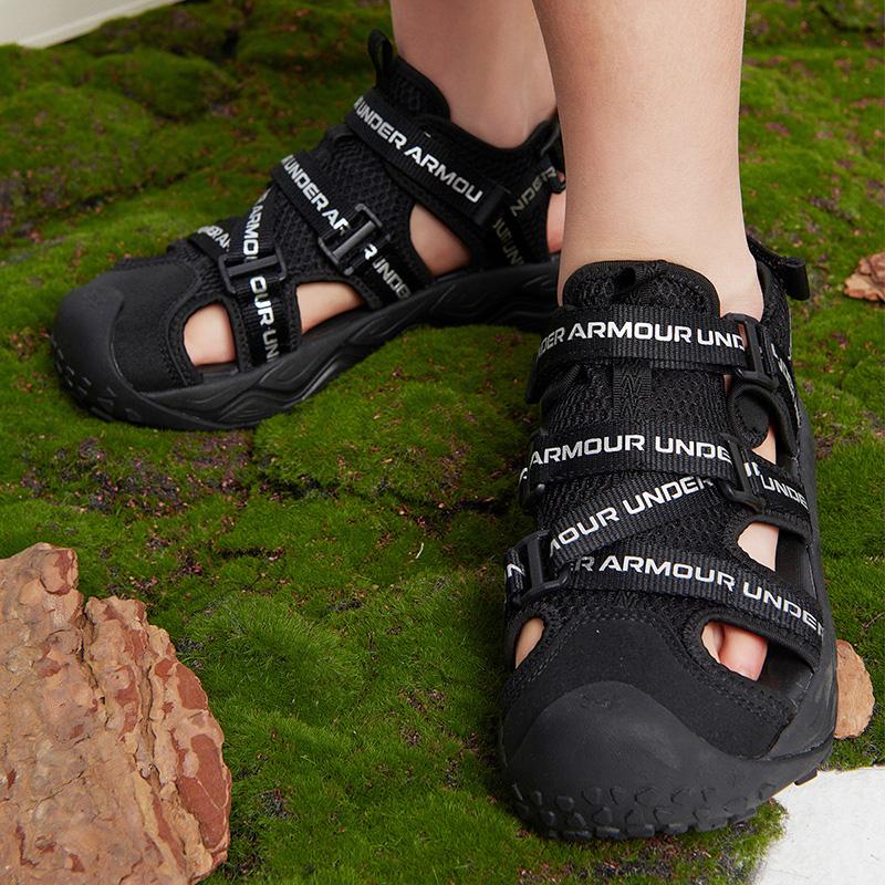 Under Armour Lightweight Outdoor Versatile Design Soft Sole Shock Absorbing Quick Dry Waterproof Anti-Slip Kids Sandals Kids Sandals 2421506