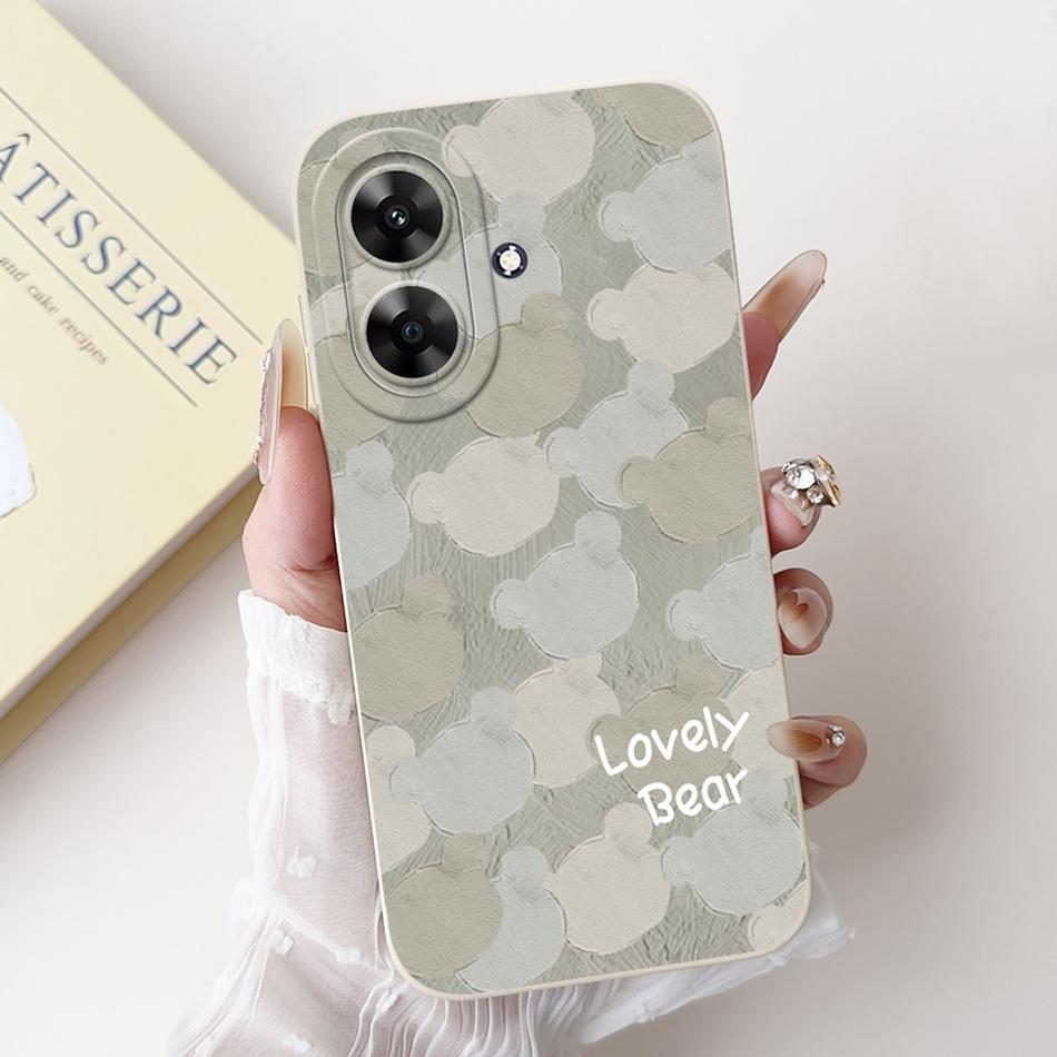For Realme Note 60 2024 Cute Printing Phone Case For Realme Note60 4G Soft Silicone Shockproof Cases