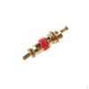 Pack of 100 Car Motorbike Truck Replacement Tire Tyre Brass Valve Stem
