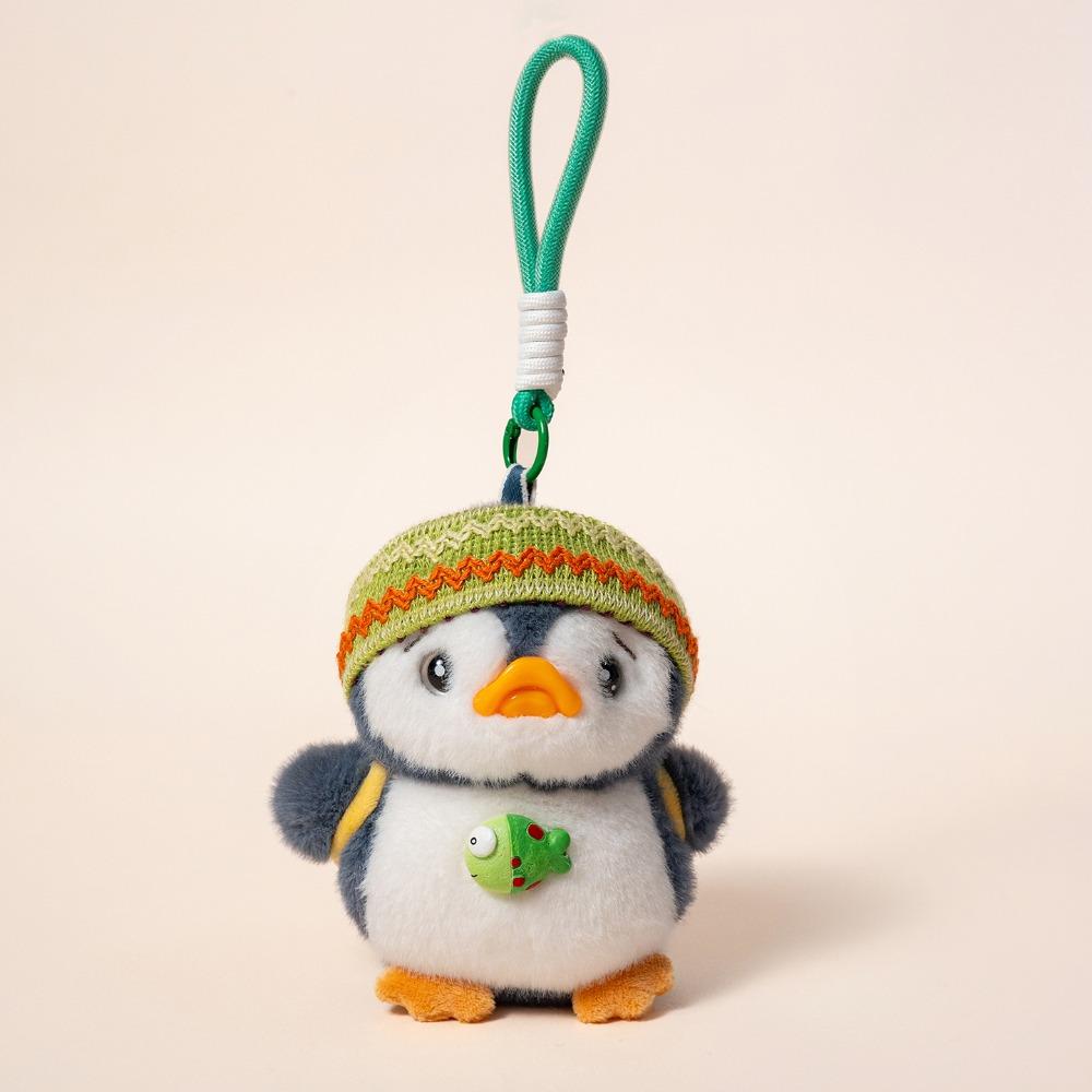 Backpack Charms Cartoon Plush Doll Pendant Japanese Style Cute Bag Pendant Penguin Keychain  Girls
