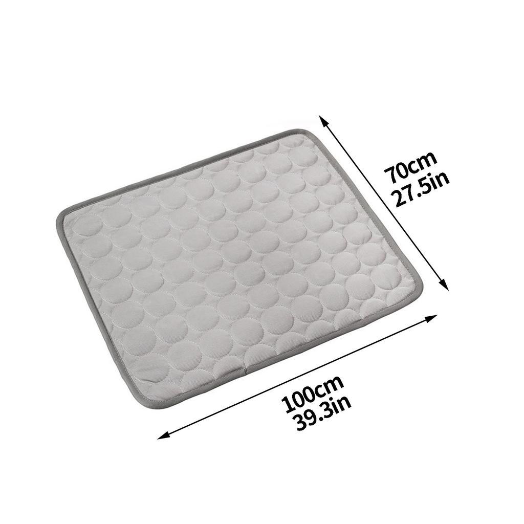 Dog Mat Pet Chilly Summer Cool Bed Pad Cushion Indoor