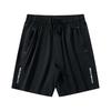 Men's Summer Five Quarter Shorts Solid Color Summer Loose Beach Pants