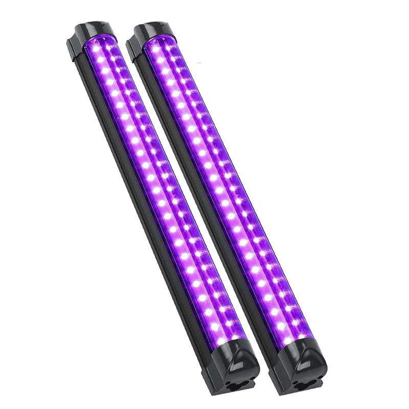 LED UV Black Light Tube USB Purple Light KTV Bar Fluorescent Poster Glow Dark Party Stage Black light Led Ultraviolet Lamp