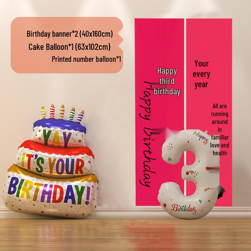 Colorful Thickened Spiral Twist Balloons for Baby's First Birthday Decoration