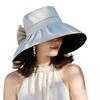 Sun Protection Wide Brim Hat With Adjustable Fit For Outdoor Summer Travel