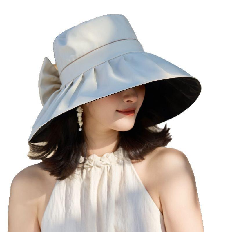 Sun Protection Wide Brim Hat With Adjustable Fit For Outdoor Summer Travel