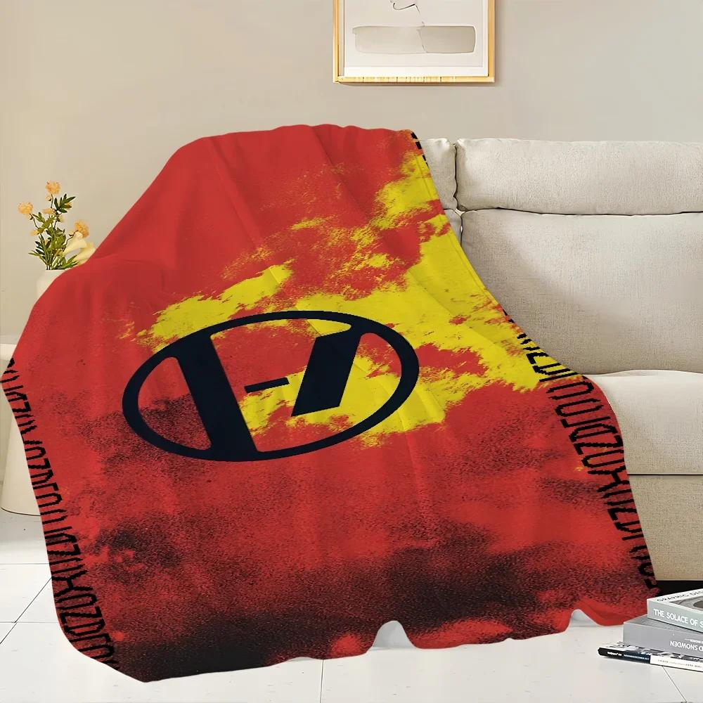 Band T-Twenty One P-Pilots Clancy Printed comfortable sofa living room bedroom Plush blanket suitable for home travel and gifts