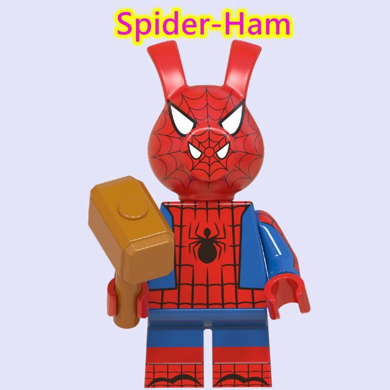 Minifigures Avengers Doctor Octopus Sandman Spider Man Building Blocks Toy