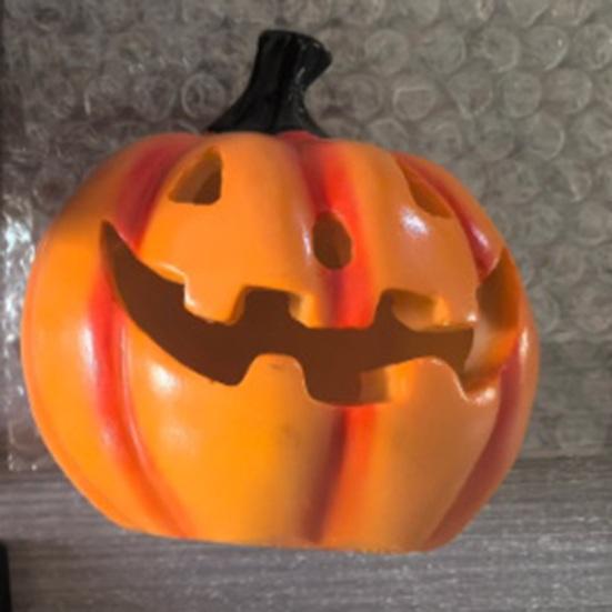 Outdoor Solar Halloween Pumpkin Lights Light, Waterproof Garden LED Decorative Holiday Path Lighting for Lawn Lamp with Stake Pathway Yard Decoration