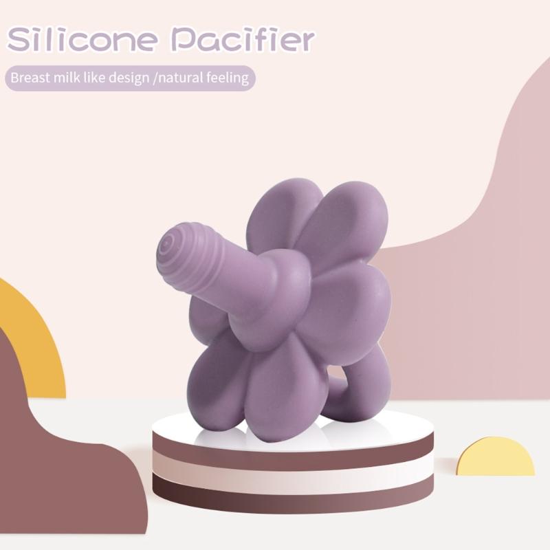 Baby Infants Pacifier Newborn Comfort Appease Nipple Dummy Flexible Soft BPA-Free Safe Silicone Soother Teether