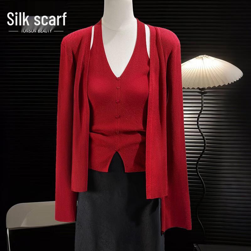 Women s Elegant Two-Piece Fashion Suit One Size