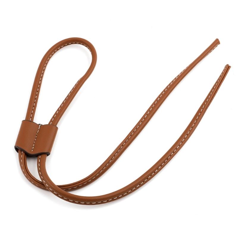 Craft Your Own Bag with Adjustable Drawstring Shoulder Strap Handle Rope Kits for Handmade Straw Bucket Bags Accessories