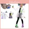Halloween Mad Scientist Costume For Kids High Quality Cosplay Set For Boys And Girls