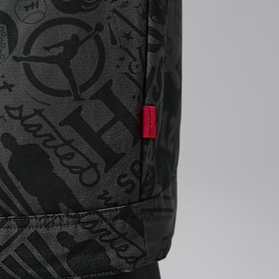 Men's Jordan Jackets Men's Black Gray Color Lapel Moderate