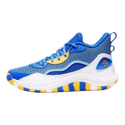 Curry 3Zer0 24 GS Warriors Detské tenisky Modrá Tímová-Kráľovská Biela 3027627-400