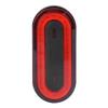 Cycling Light LED Bicycle Bike Light Rechargeable Tailight Warning Rear FlashlightRed Shell Red