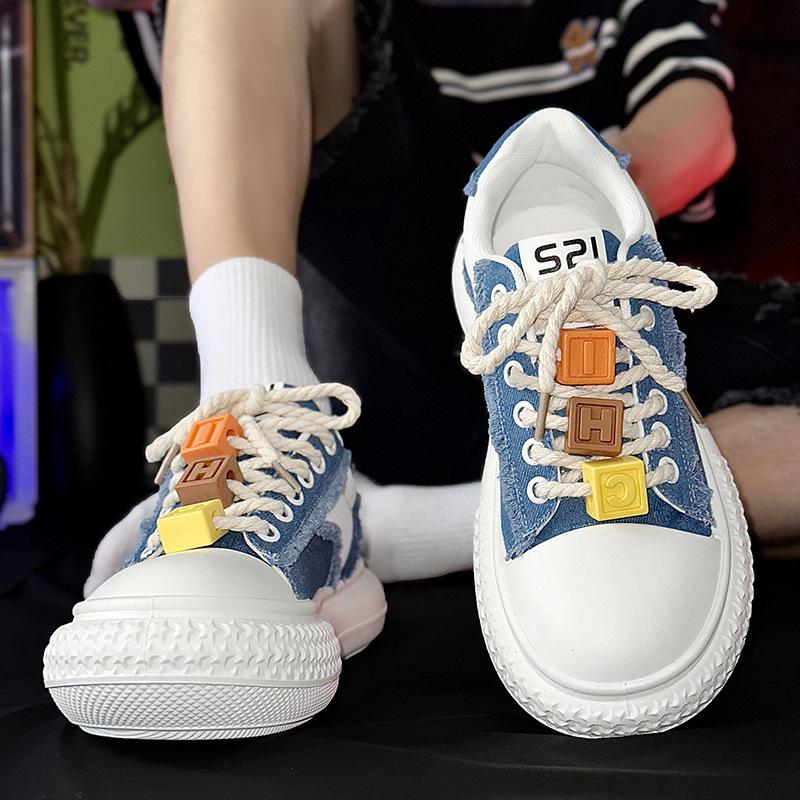 Fashion 2025 Spring New Mens Shoes Low-Top Style Heightened Platform Sneakers Fashion Versatile Mens Casual Shoes Zapatos para hombres