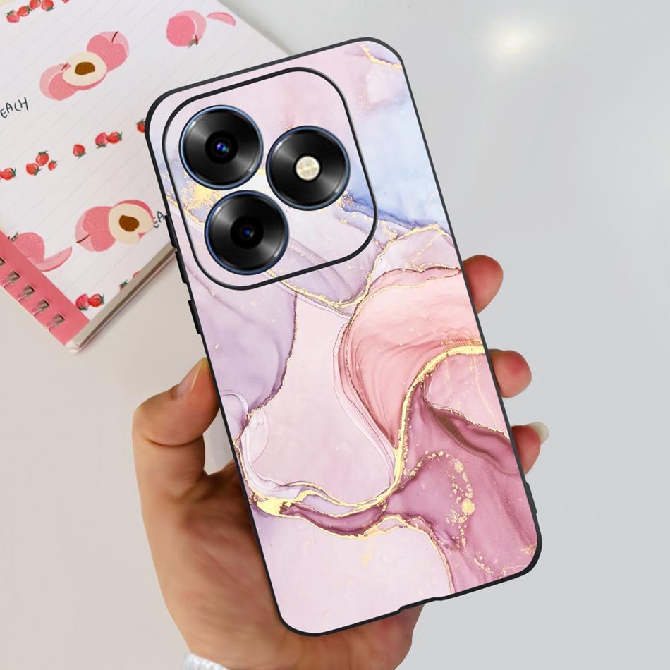 For Itel S23 Plus S681LN case itel S23 S665L Fashion Elegant Painted Soft Silicone TPU Phone Back Cover For Itel S23+ S23Plus