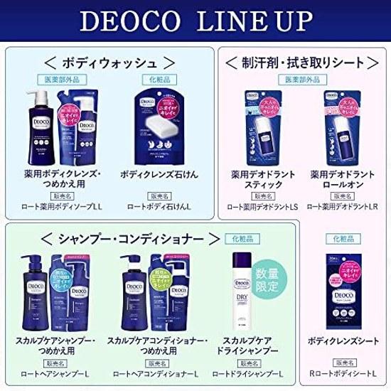 DEOCO Scalp Care Dry Shampoo 60g (Contains Silky Powder Lactone)