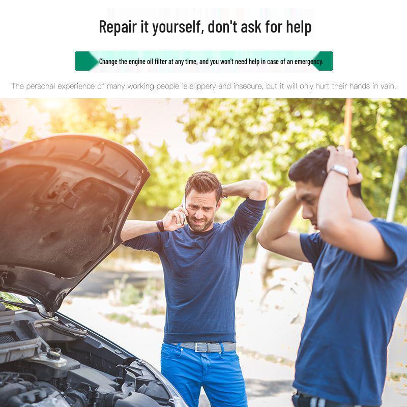 Uniwersalny klucz do filtrów oleju typu szczękowego do wykręcania i demontażu