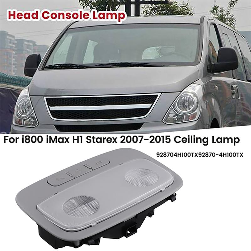 Плафон для чтения в крыше в сборе Лампа в консоли для Hyundai I800 IMax H1 Starex 2007-2015 Потолочный светильник 928704H100TX 92870-4H100TX