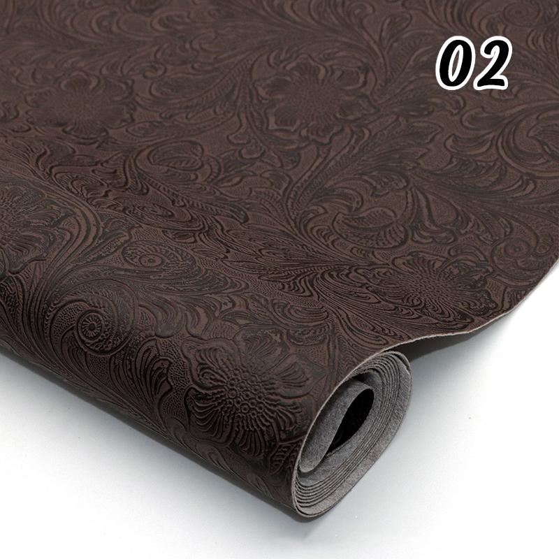 30x137cm Geometric Pattern Faux Leather PVC Synthetic Leather Fabric Sheets DIY Earrings Bags Sofa Furniture Making Crafts